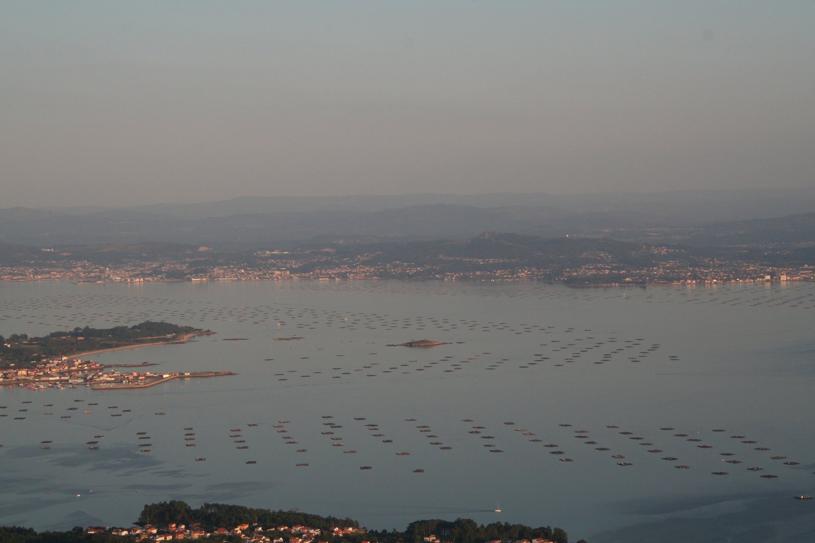 Atardecer en la Ría de Arousa